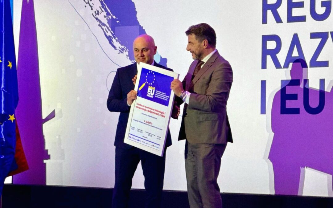 Naša škola osvojila drugu nagradu za najbolji EU projekt u Hrvatskoj