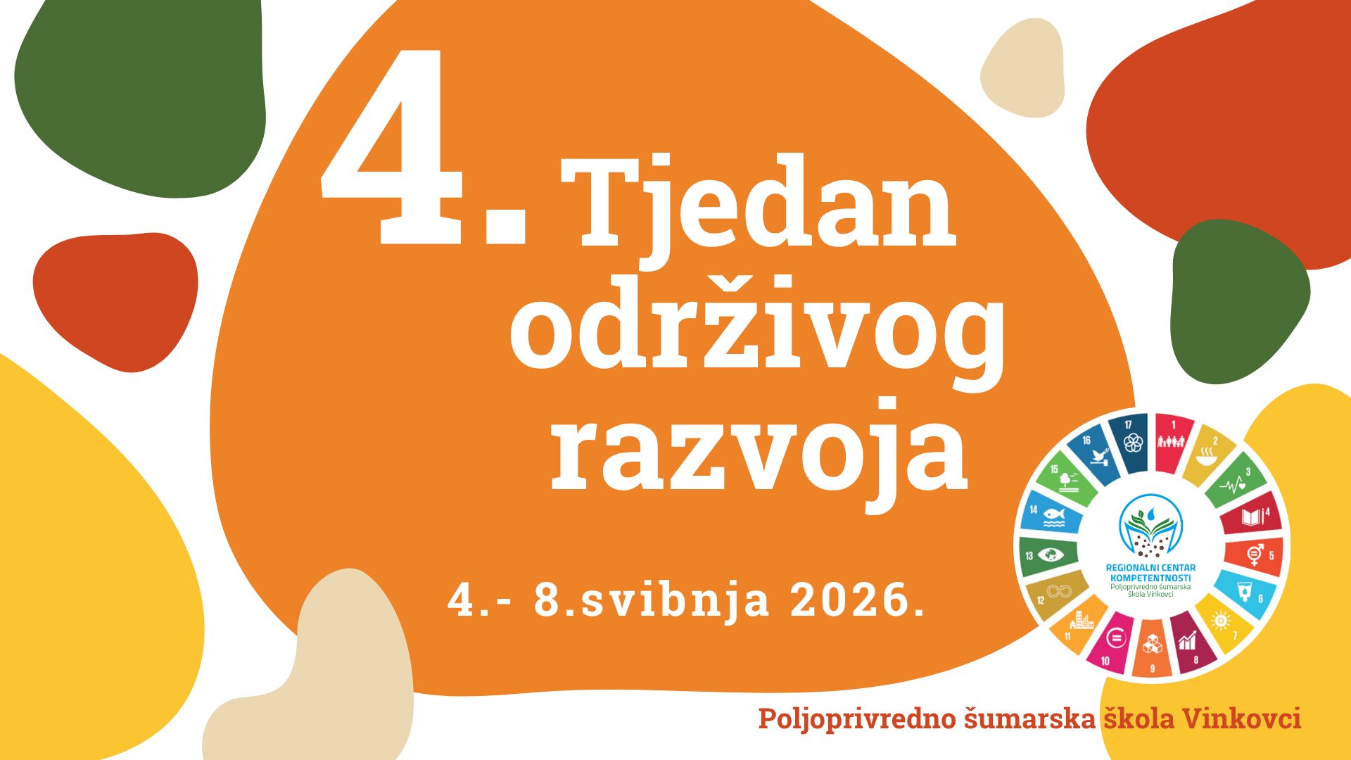 4. Tjedan održivog razvoja 2026. BROŠURA